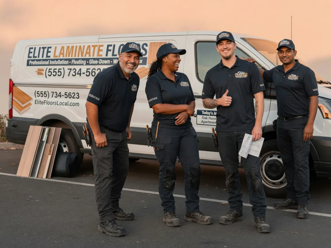 Laminate flooring installation company in Plaza, ND